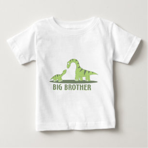 T-shirt Pour Bébé Cool Big Brother Shirt - Thème Dinosaur