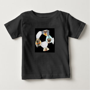 T-shirt Pour Bébé Cool de football Chien Carlin de vie Carlin Annive