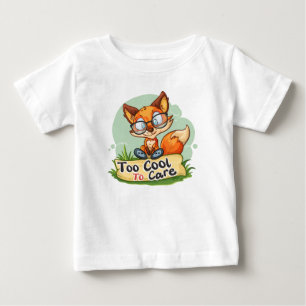 T-shirt Pour Bébé Cool Fox Carefree