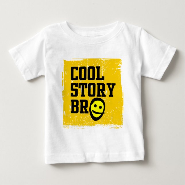 T-shirt Pour Bébé Cool Story Bro (Devant)