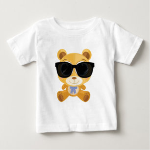T-shirt Pour Bébé Cool Teddy Bear