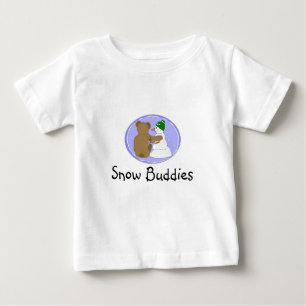 T-shirt Pour Bébé Copains de neige