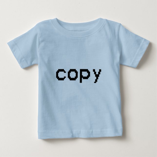 T-shirt Pour Bébé Copie (Devant)