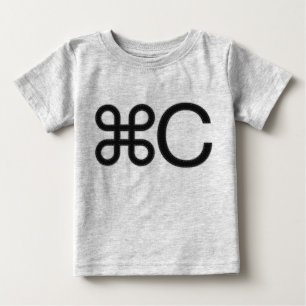 T-shirt Pour Bébé Copiez la chemise jumelle de Mac d'Apple C
