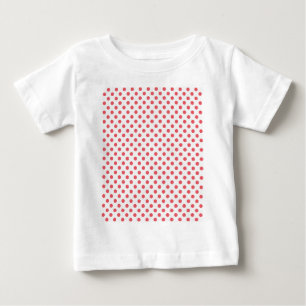 T-shirt Pour Bébé Coral rose Pois par Shirley Taylor