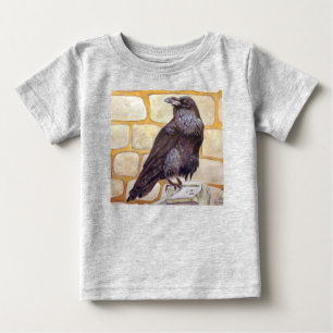 T-shirt Pour Bébé Corbeau