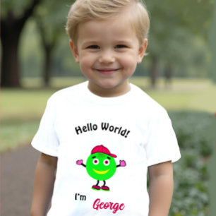 T-shirt Pour Bébé Corps rond mignon