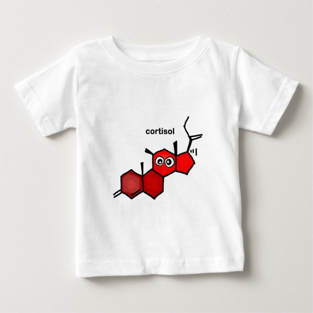 T-shirt Pour Bébé Cortisol (Devant)