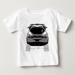 T-shirt Pour Bébé Corvette "apprécient la vue. "