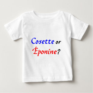 T-shirt Pour Bébé Cosette Les Misérables