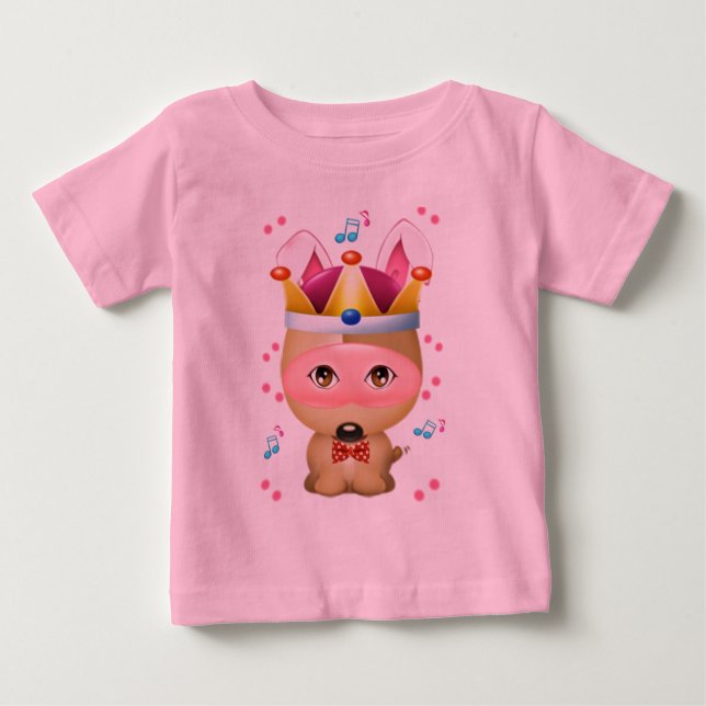 T-shirt Pour Bébé Costume de carnaval (Devant)