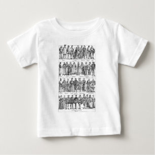 T-shirt Pour Bébé Costumes historiques Chemise pour bébé