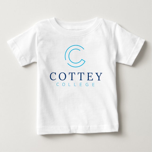 T-shirt Pour Bébé Cottey College (Devant)