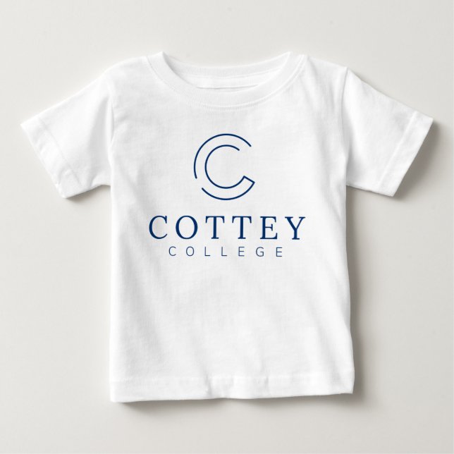 T-shirt Pour Bébé Cottey College (Devant)