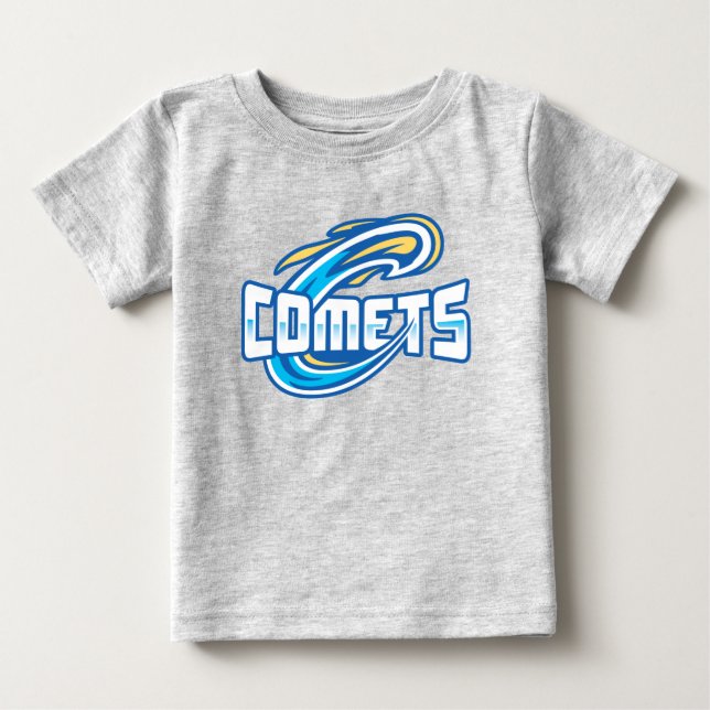 T-shirt Pour Bébé Cottey College Comets (Devant)