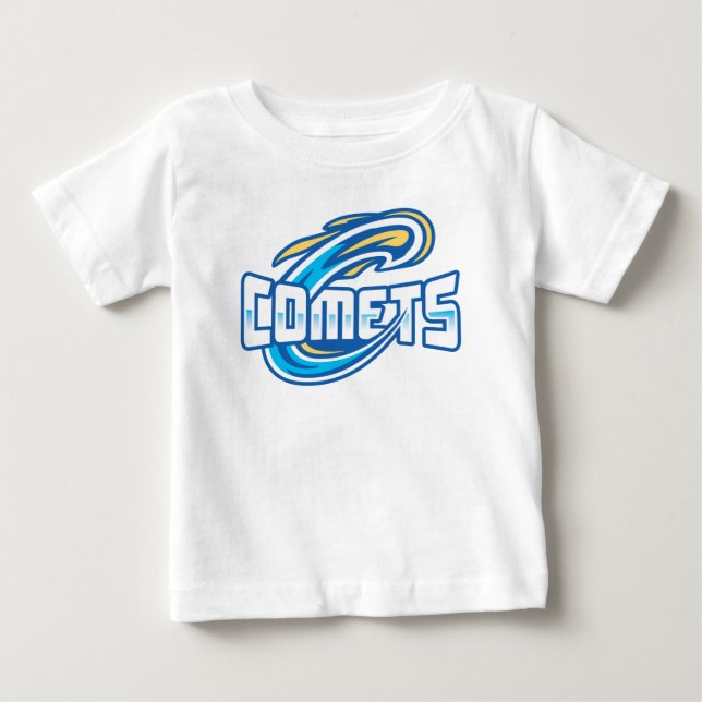 T-shirt Pour Bébé Cottey College Comets (Devant)