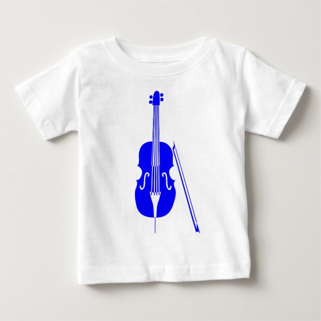 T-shirt Pour Bébé Coucou - Bleu (Devant)