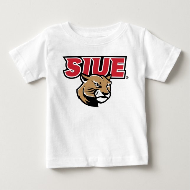 T-shirt Pour Bébé Cougars de SIUE (Devant)