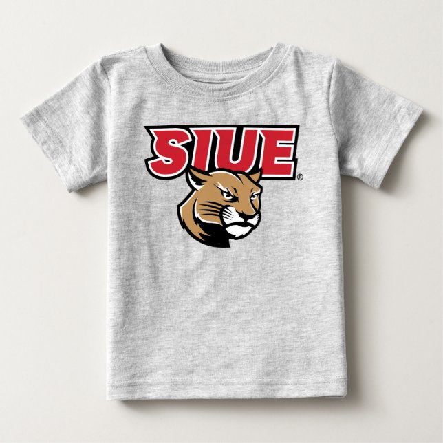 T-shirt Pour Bébé Cougars de SIUE (Devant)