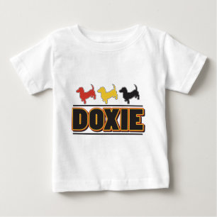 T-shirt Pour Bébé COULEUR DOXIE-Word