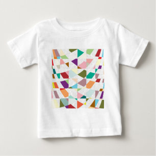 T-shirt Pour Bébé Couleurs Abstraites Damask