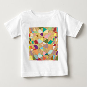 T-shirt Pour Bébé Couleurs Abstraites éclatement du soleil