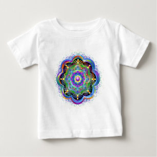 T-shirt Pour Bébé Couleurs de l'Univers Mandala