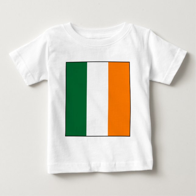 T-shirt Pour Bébé Couleurs Irlandaises (Devant)