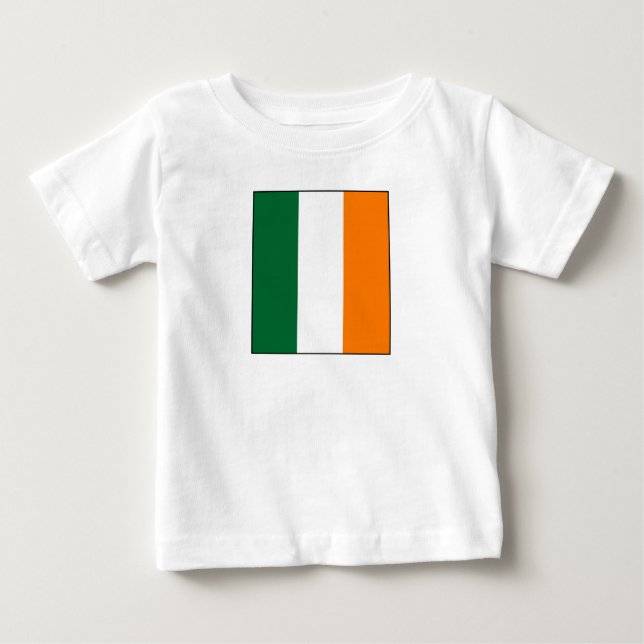 T-shirt Pour Bébé Couleurs irlandaises (Devant)