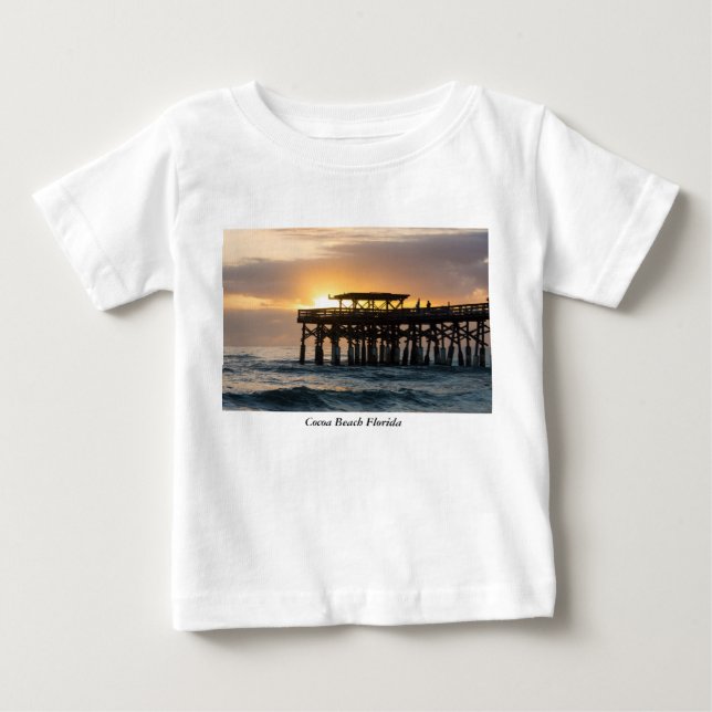 T-shirt Pour Bébé Coupe de cacao (Devant)