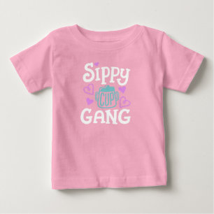T-shirt Pour Bébé Coupe Sippy