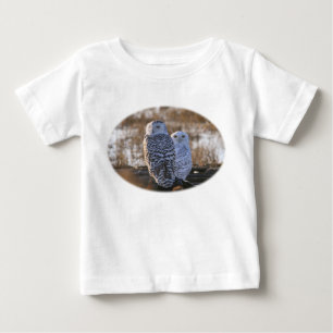 T-shirt Pour Bébé Couples de hibou de Milou