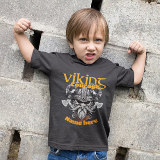 T-shirt Pour Bébé Courage viking