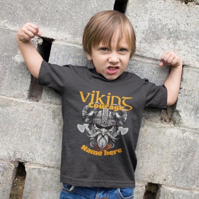 T-shirt Pour Bébé Courage viking (Créateur téléchargé)