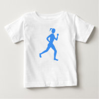 Coureur (Femme) - Bébé bleu