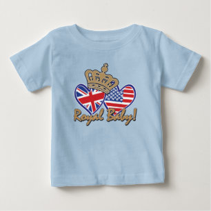 T-shirt Pour Bébé Couronne de Bébé Royal