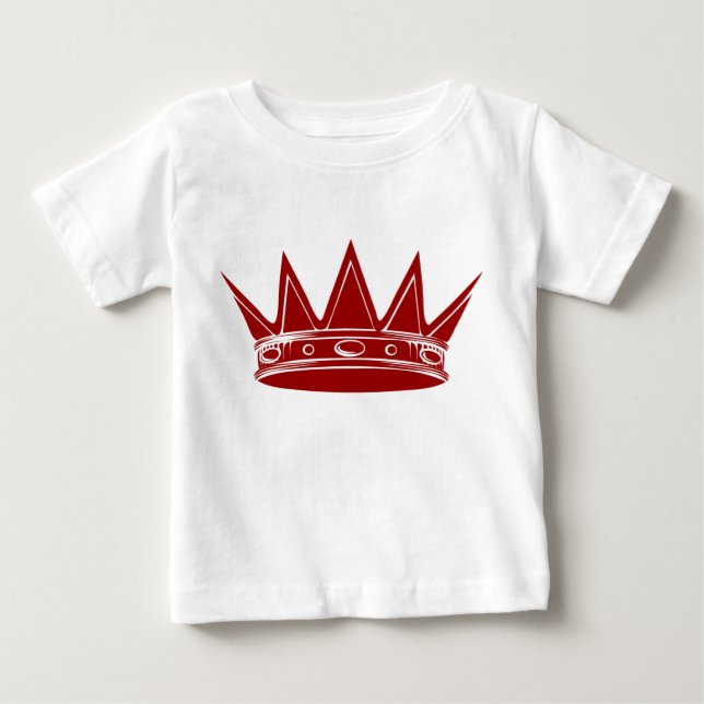 T-shirt Pour Bébé Couronne royale 04 (Devant)