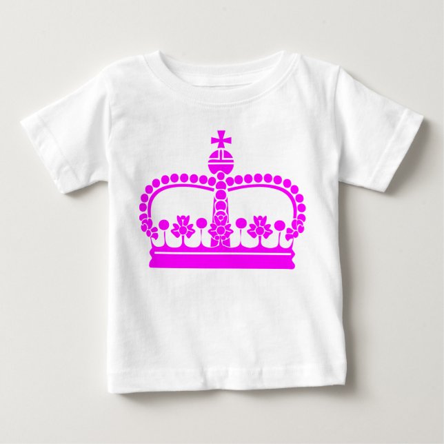 T-shirt Pour Bébé Couronne Royale 06 (Devant)