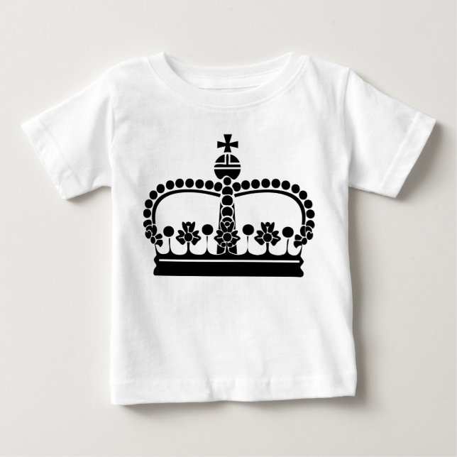 T-shirt Pour Bébé Couronne royale 06 (Devant)