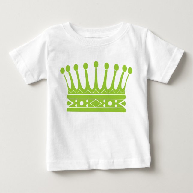 T-shirt Pour Bébé Couronne royale 07 (Devant)
