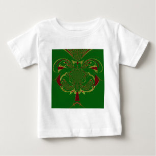 T-shirt Pour Bébé Couronne verte