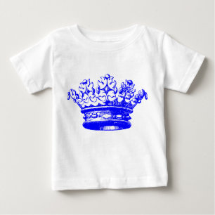 T-shirt Pour Bébé Couronne vintage -
