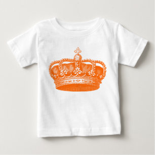 T-shirt Pour Bébé Couronne Vintage - Couleurs