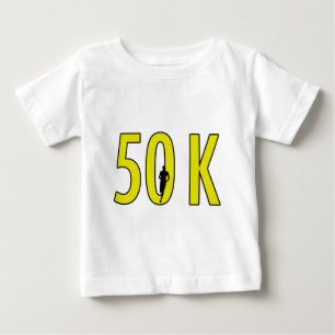T-shirt Pour Bébé Course de 50 K