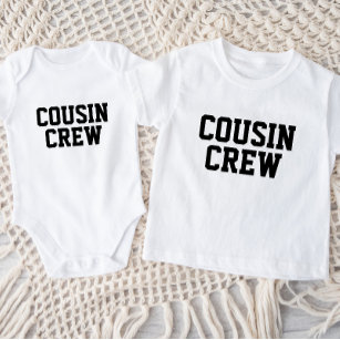 T-shirt Pour Bébé Cousin Crew Kids