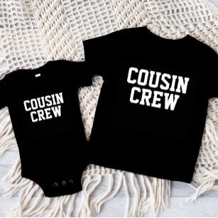 T-shirt Pour Bébé Cousin Crew Kids