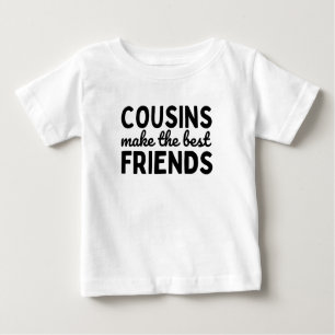 T-shirt Pour Bébé Cousins Make The Best Friends
