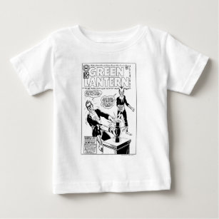 T-shirt Pour Bébé Couvercle vert et Sinestro, noir et blanc