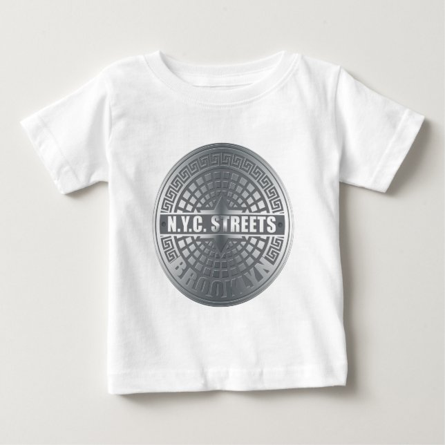 T-shirt Pour Bébé Couvertures de trou Brooklyn (Devant)