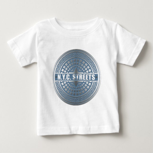 T-shirt Pour Bébé Couvertures de trou NYC (Devant)
